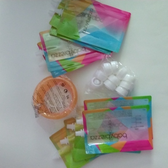 Babybrezza 10 Reusable Food Pouches NEW - Picture 4 of 8